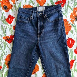 Everlane high rise skinny jeans - tall